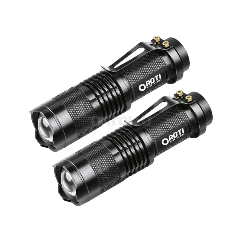 로티 손전등 후레쉬 LED 써치라이트 랜턴 미니 휴대용 KB-68-2개세트