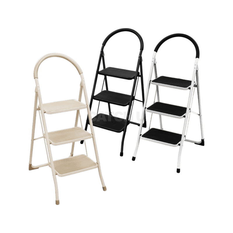 로티 접이식 사다리 가정용 A형 3단 이동식 작업 발판 계단 광폭 SL3