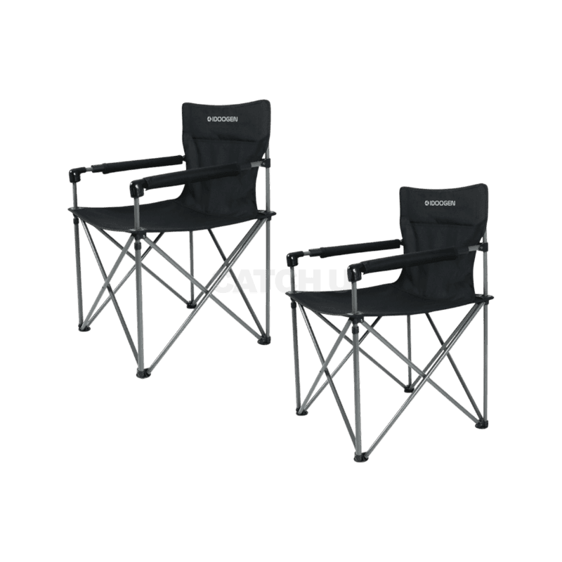 아이두젠 마초 미드 캠핑체어 C200 블랙, 2개