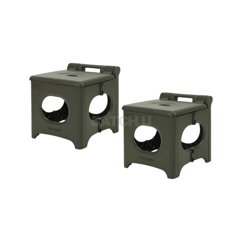 아이두젠 마이크로박스 미니 접이식 캠핑 체어 휴대용 1+1