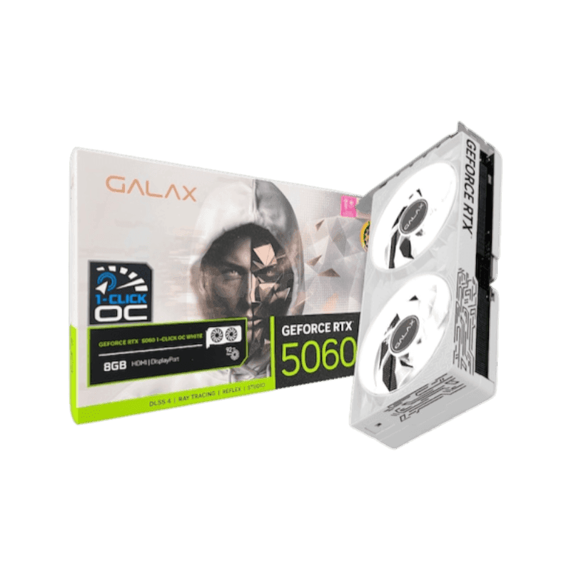 갤럭시 GALAX 지포스 RTX 5060 WHITE OC D7 8GB