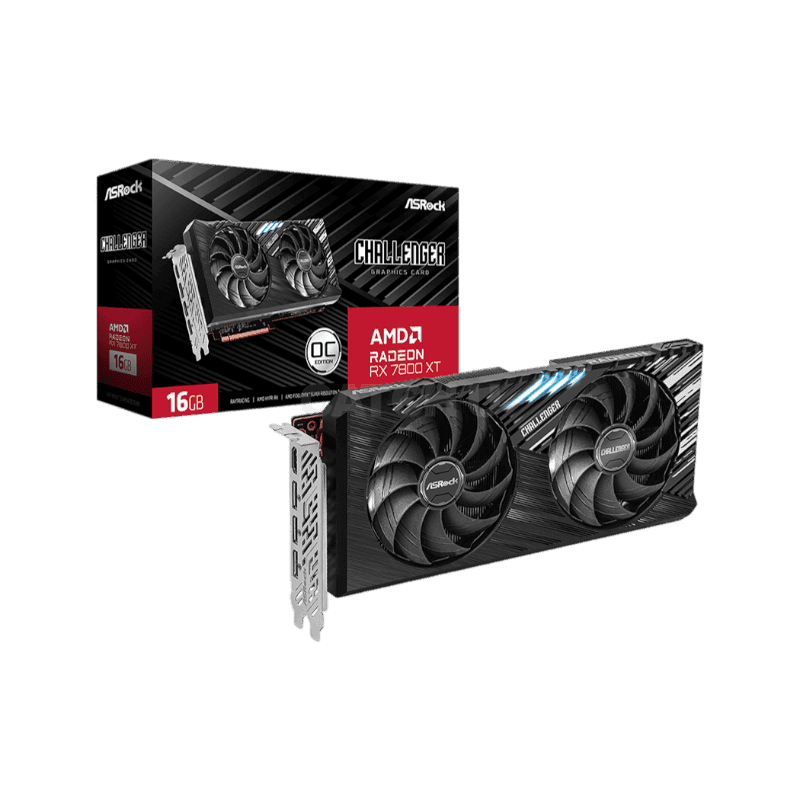 ASRock 라데온 RX 7800 XT CHALLENGER OC D6 16GB 대원씨티에스