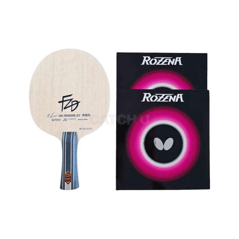 버터플라이 판젠동 ZLC 선택1번 로제나 러버부착 FL