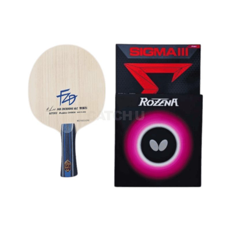 버터플라이 판젠동 ALC 선택1번 시그마3 로제나 러버부착 FL