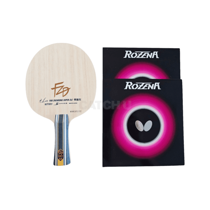 버터플라이 판젠동 슈퍼ZLC 선택1번 러버부착 FL