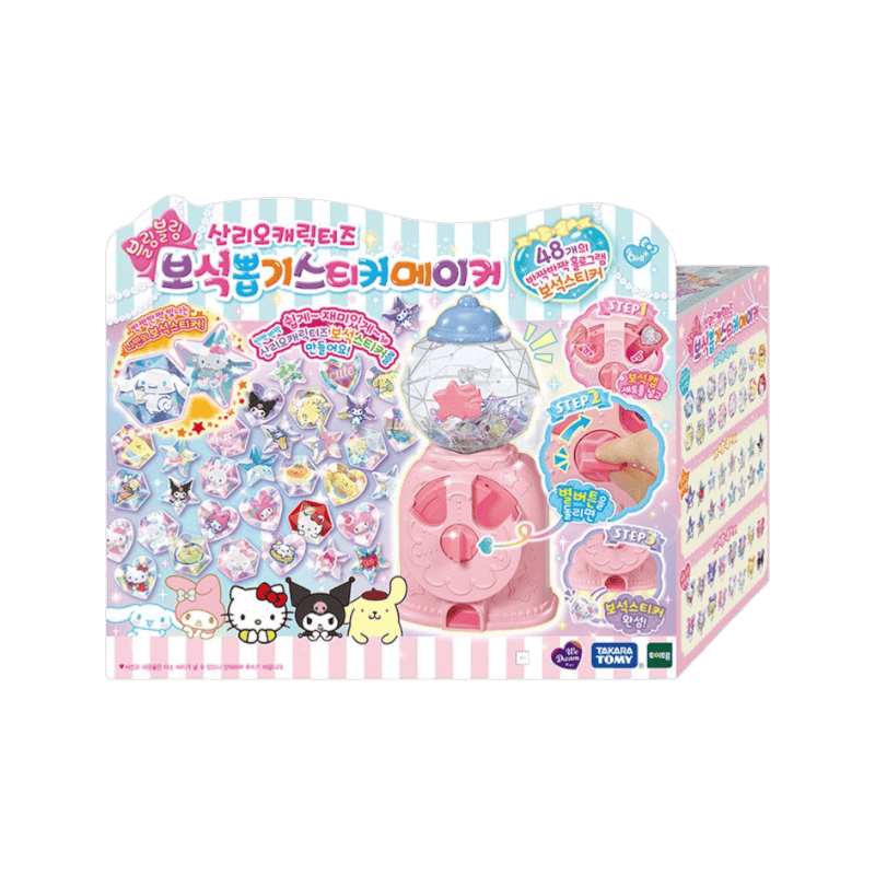 산리오 위드림 산리오 캐릭터즈 뽑기 스티커 메이커, 1개