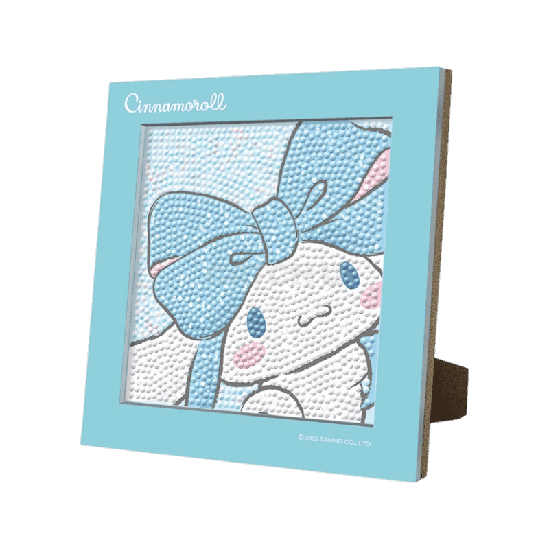 산리오 토이앤퍼즐 산리오 스탠드 액자 보석십자수, 시나모롤, 1개