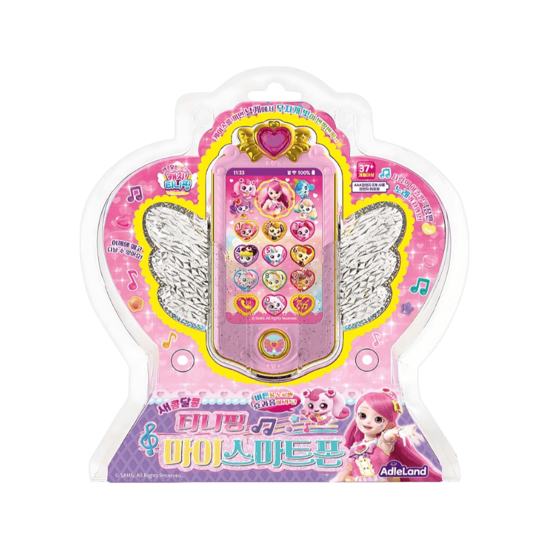 캐치티니핑 애들랜드 캐치티니핑 마이스마트폰, 핑크, 1개