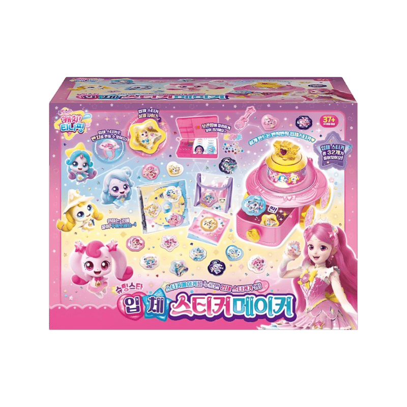 캐치티니핑 캐치티니핑 슈팅스타 입체 스티커메이커 세트, 혼합색상, 1세트