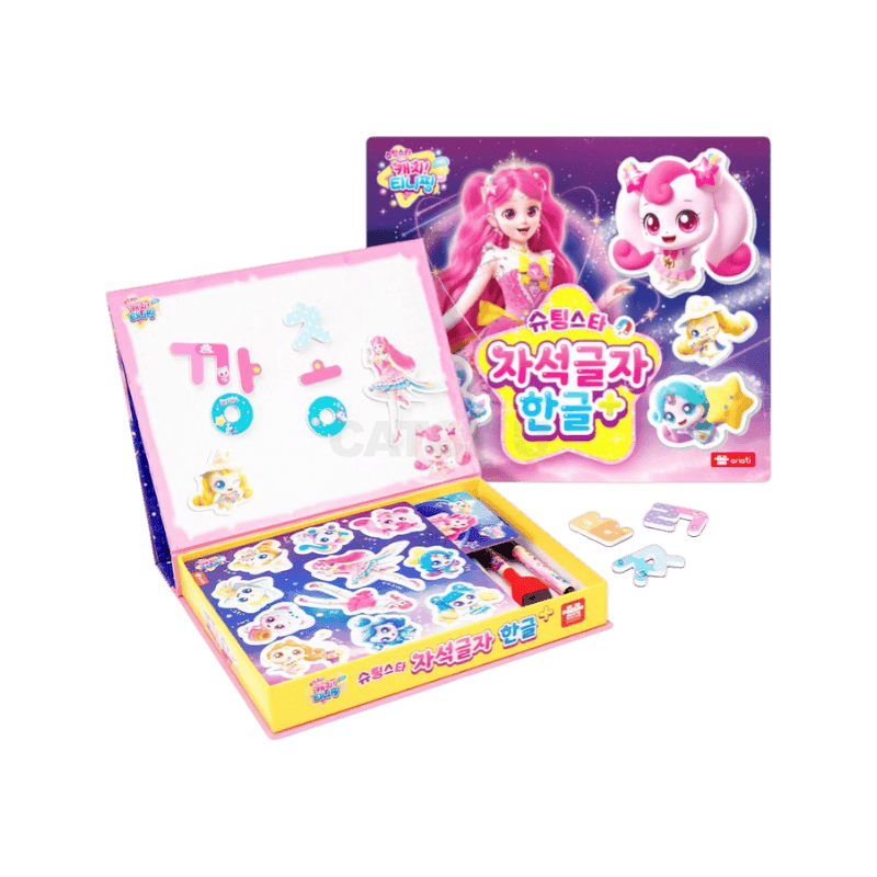 캐치티니핑 아리아띠 슈팅스타 캐치티니핑 자석글자 한글 플러스, 혼합색상, 1개