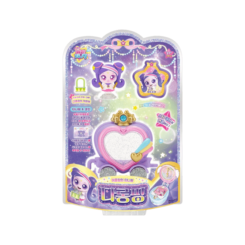 캐치티니핑 슈팅스타 다롱핑 피규어, 1개