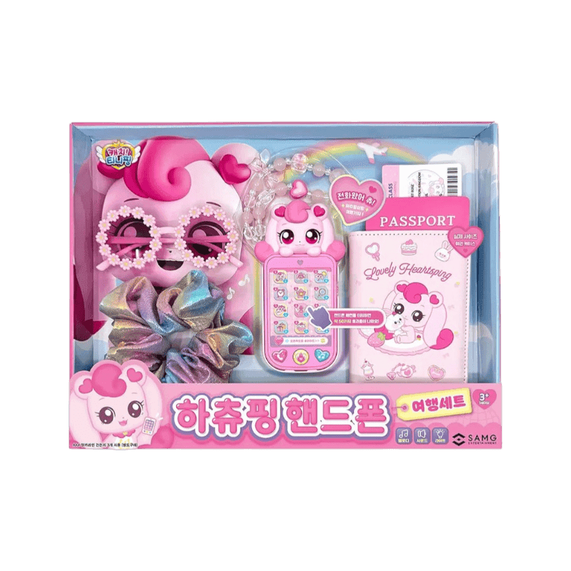 캐치티니핑 [삼지] 캐치티니핑 하츄핑 핸드폰 여행세트, 1개