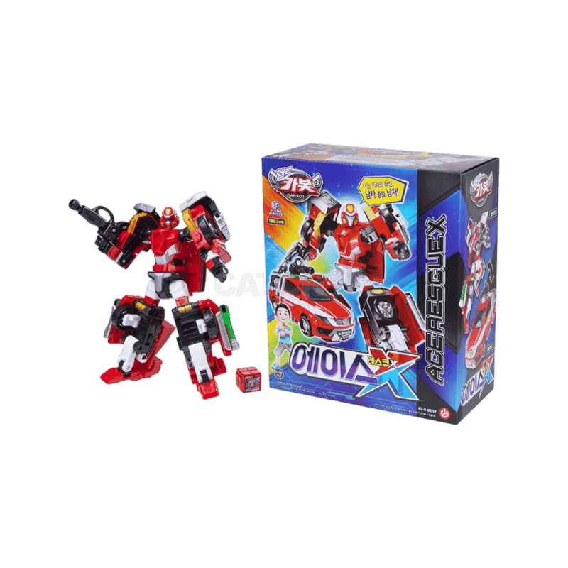 헬로카봇 에이스 레스큐X 로봇완구, 혼합색상, 1개