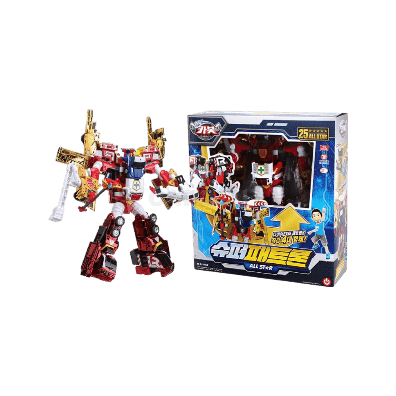 헬로카봇 슈퍼패트론 올스타, 혼합색상, 1세트