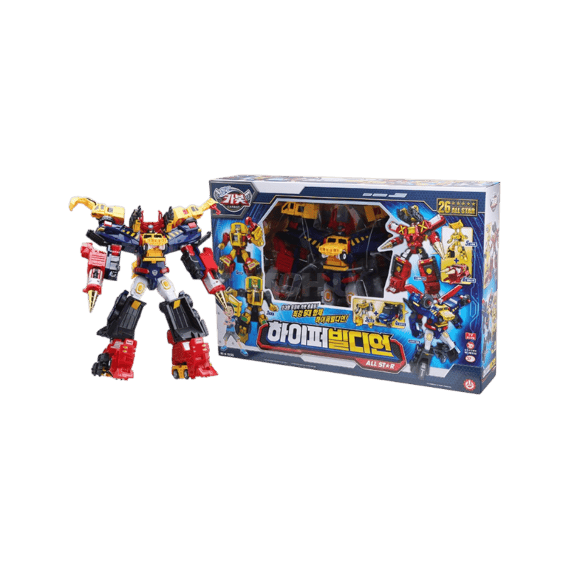 헬로카봇 하이퍼빌디언 올스타, 혼합색상, 1세트