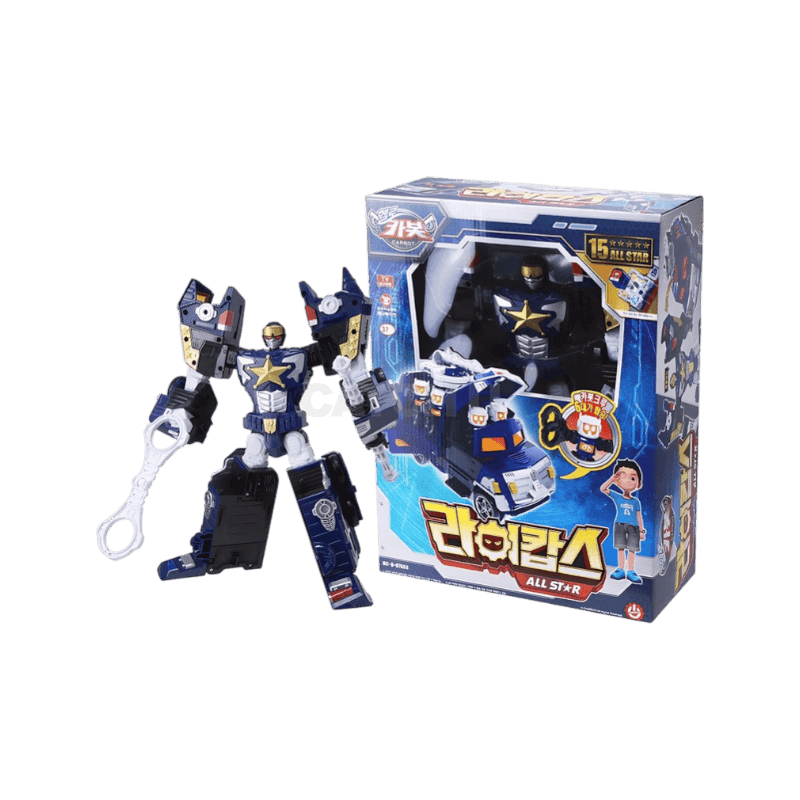 헬로카봇 라이캅스 올스타 로봇장난감, 혼합색상, 1개