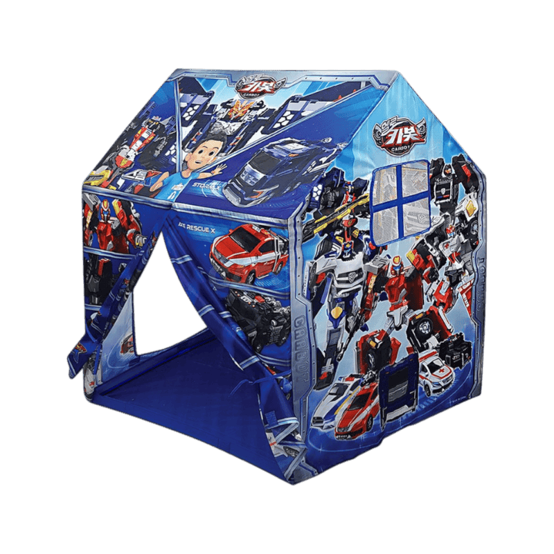 헬로카봇 긴급구조대 OST 사운드칩 놀이텐트, 혼합색상, 1개