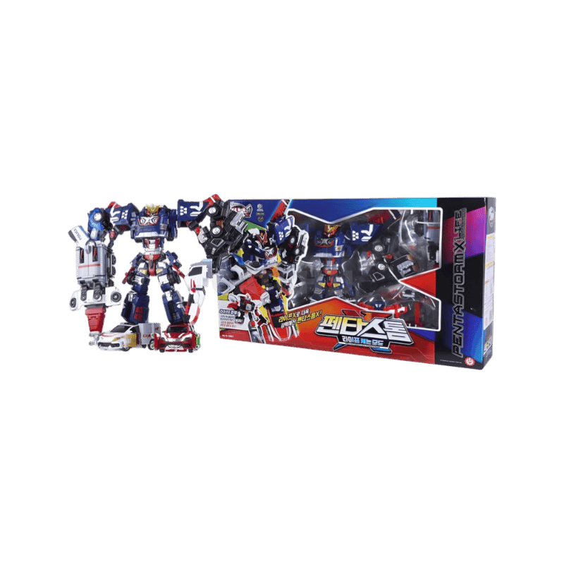 헬로카봇 펜타스톰 X 라이프 캐논 모드 장난감, 혼합색상, 1세트