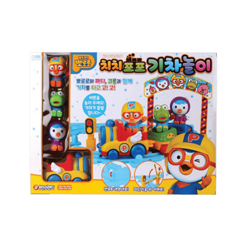 뽀로로 치치포포 기차놀이, 혼합색상, 1세트