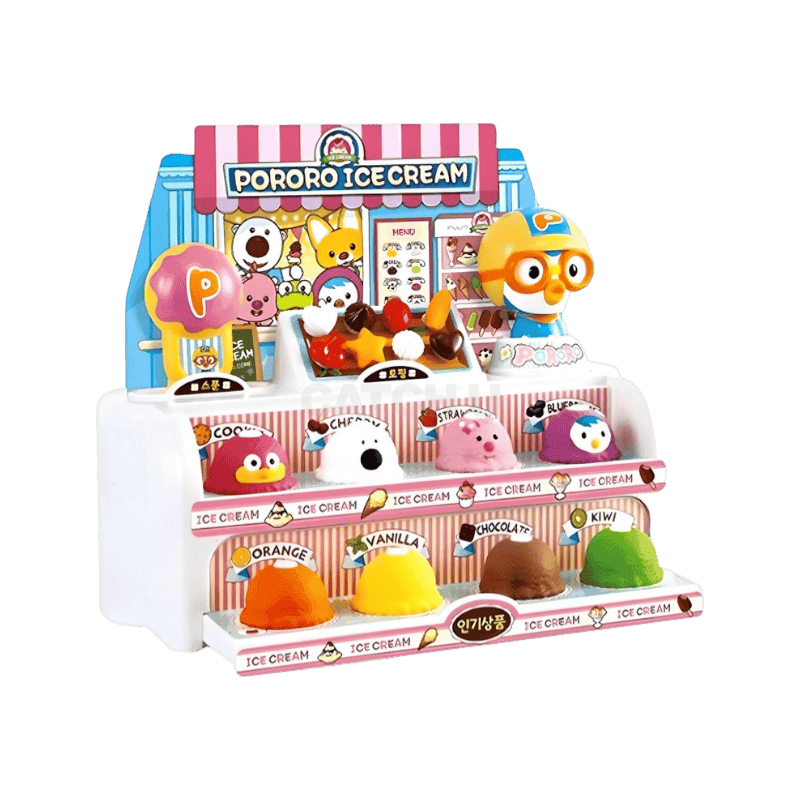 뽀로로 아이스크림 가게 놀이, 혼합색상, 1세트