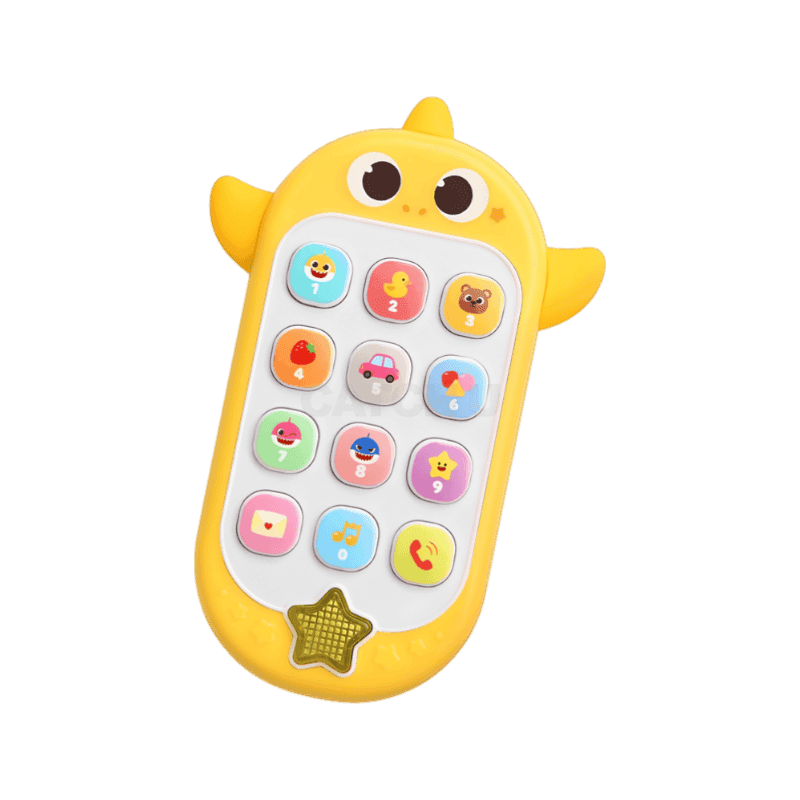 핑크퐁 아기상어 첫 스마트폰, 혼합색상, 1개