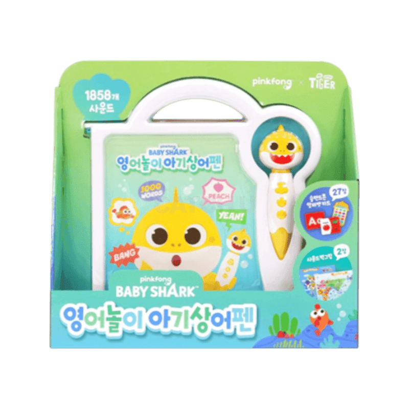 핑크퐁 영어놀이 아기상어펜, one size/one color, 삼성출판사