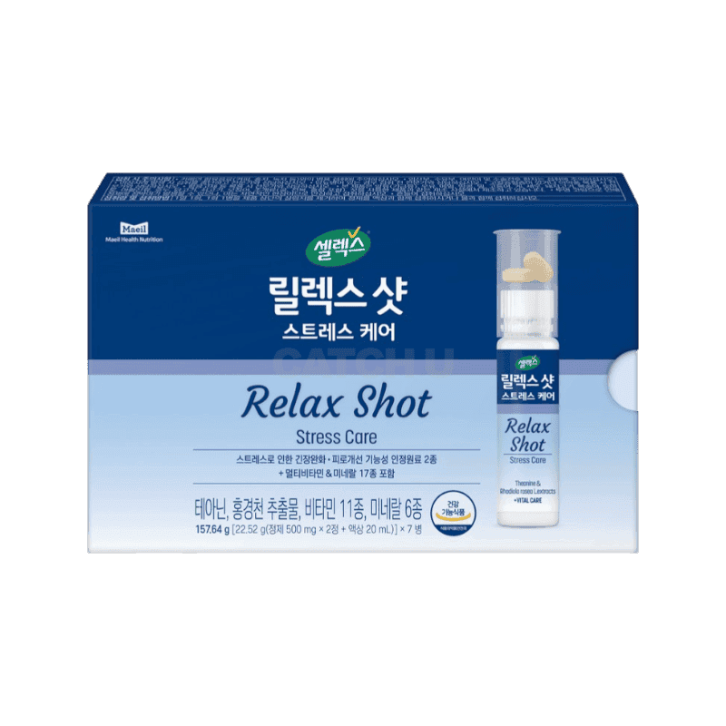 셀렉스 릴렉스 샷 스트레스 케어, 1개, 157.64g
