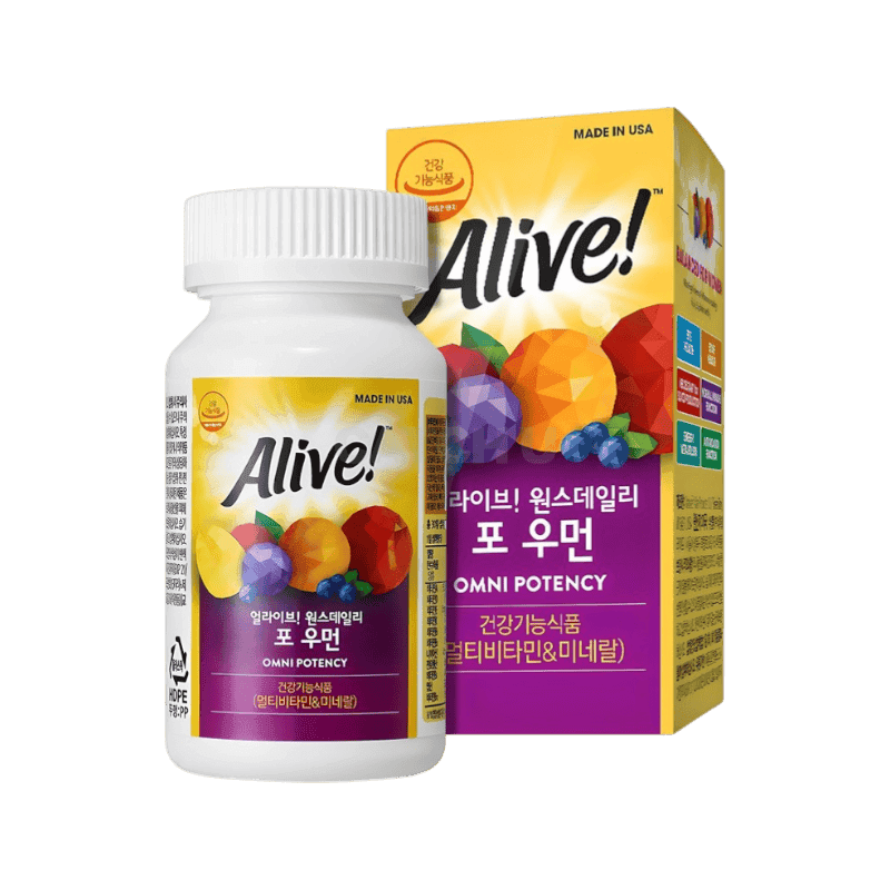 얼라이브 원스데일리 포 우먼 멀티비타민, 80정, 1개