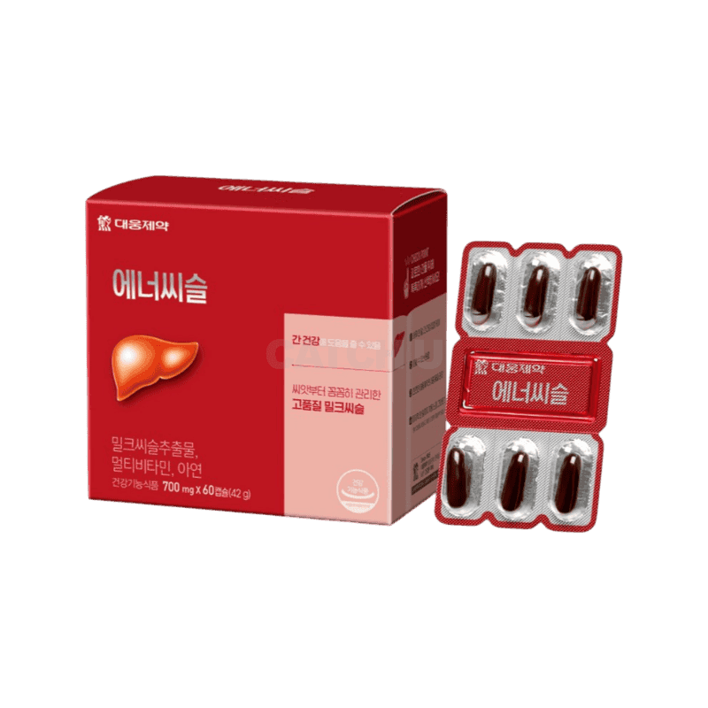 에너씨슬 밀크시슬, 60정, 1개