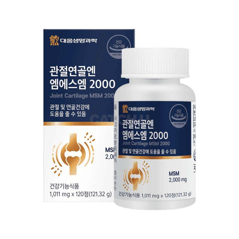 대웅생명과학 관절연골엔 엠에스엠 2000, 120정, 1개