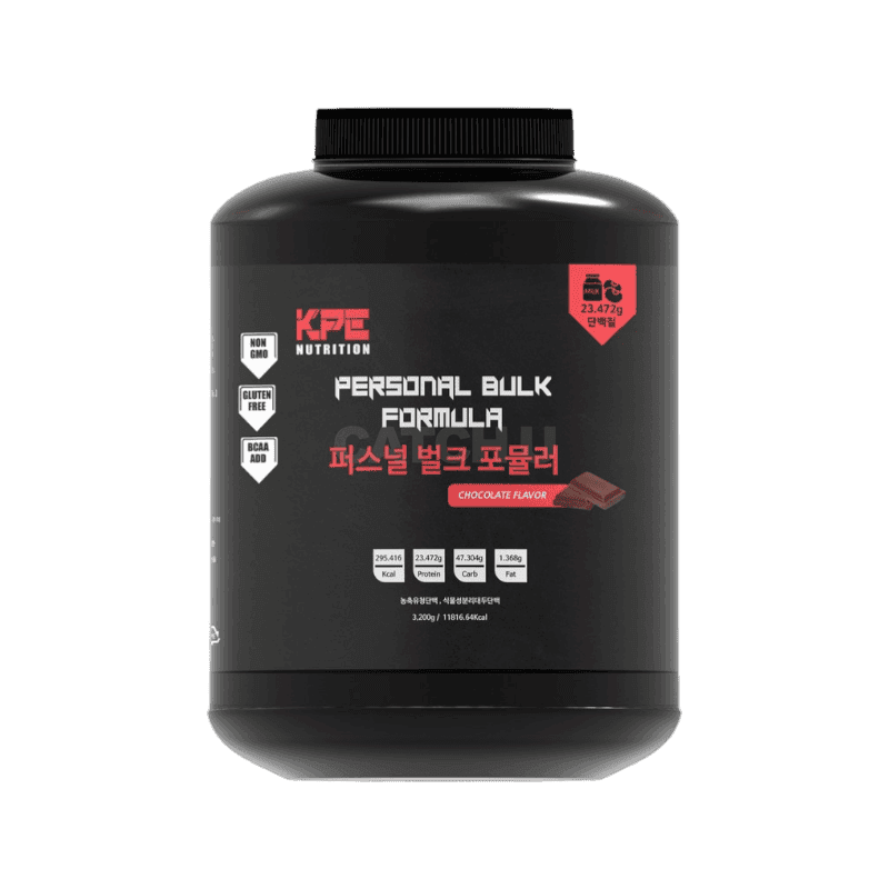 퍼스널벌크포뮬러 게이너 벌크업 살찌는 체중증가 단백질 프로틴 보충제 근육 헬스, 3.2kg, 1개