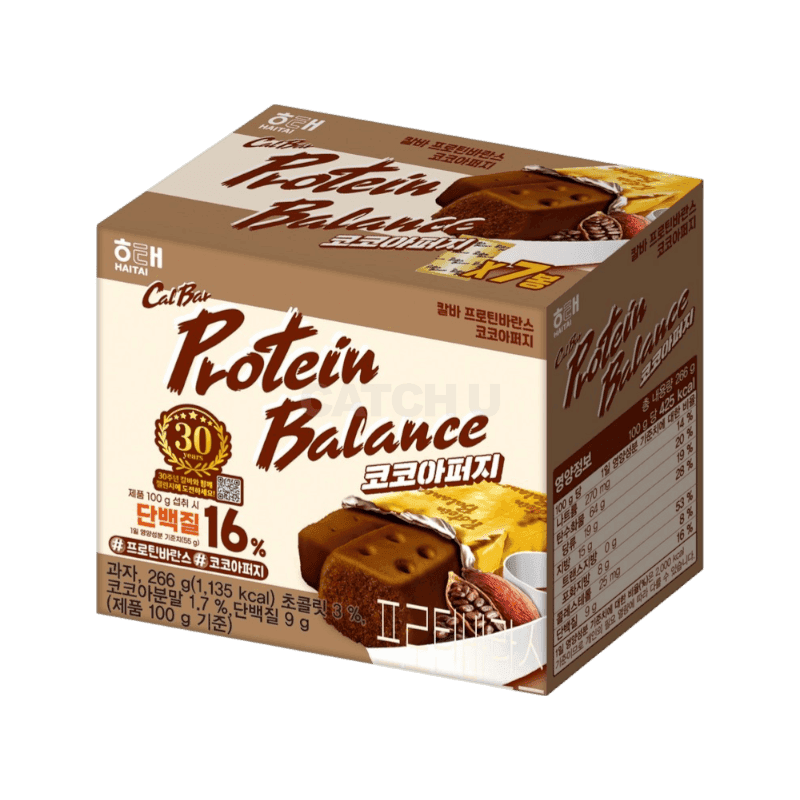 해태제과 칼바 프로틴 바란스 코코아퍼지 7p, 266g, 1개