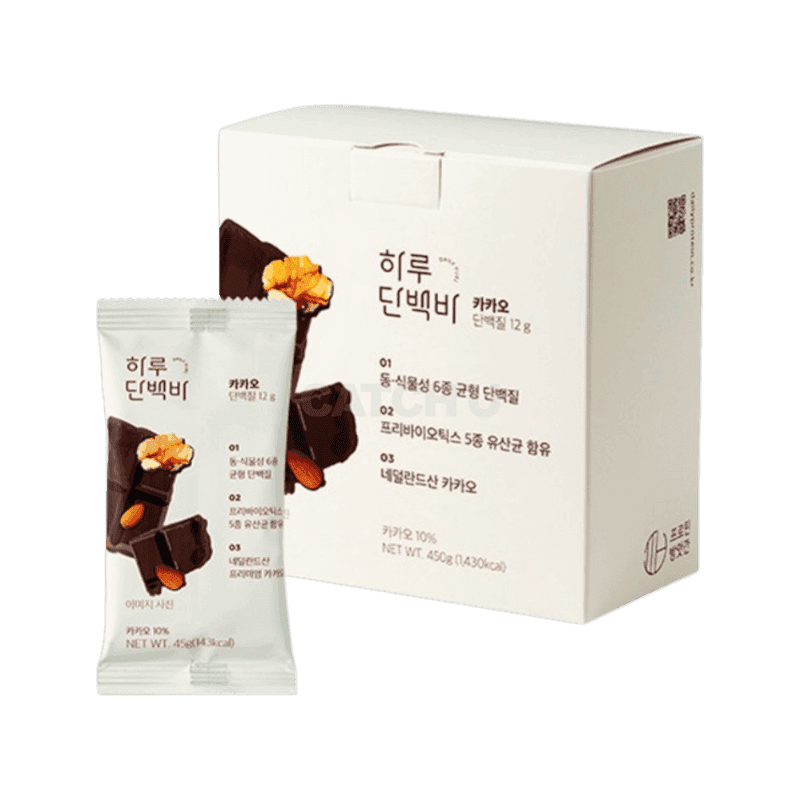 프로틴방앗간 카카오 하루 단백질바, 45g, 10개