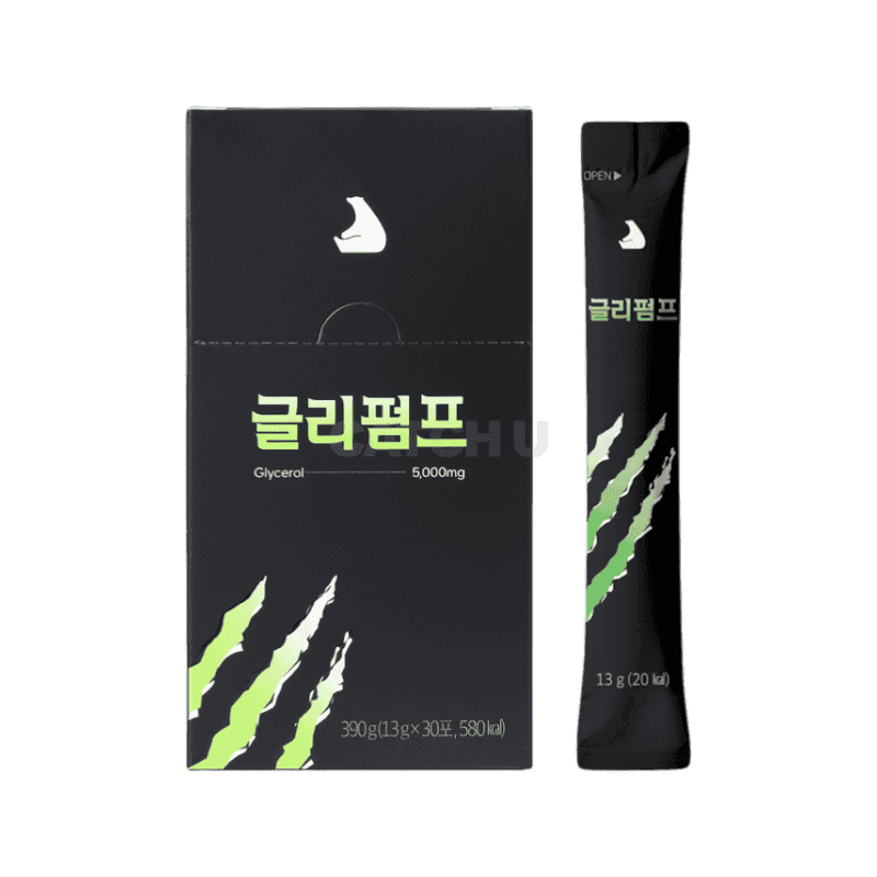 잠백이 글리세롤 글리펌프 30p, 390g, 1개