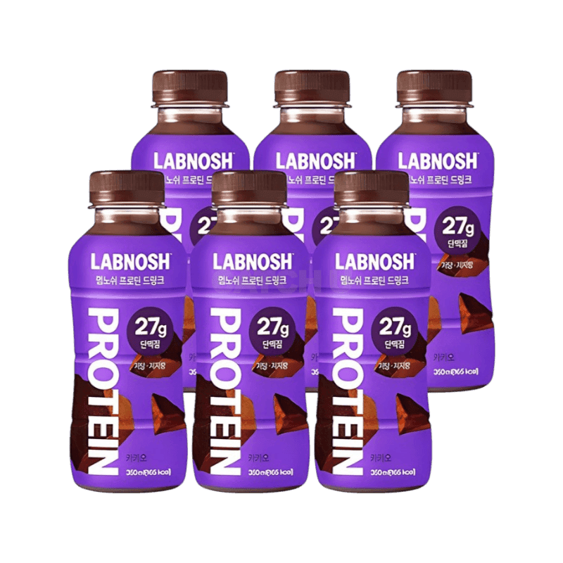 랩노쉬 프로틴 드링크 마일드 카카오, 350ml, 6개