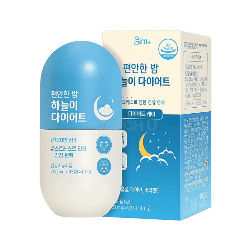 GRN 편안한 밤 하늘이 다이어트, 63정, 1개