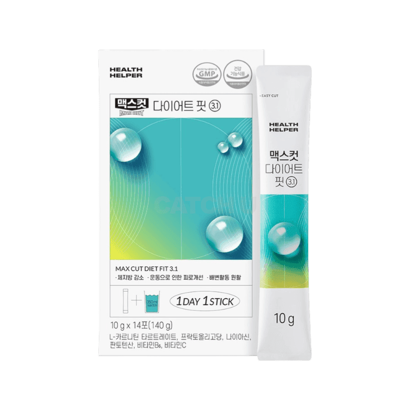 헬스헬퍼 맥스컷 다이어트 핏 3.1 레몬맛, 140g, 1개