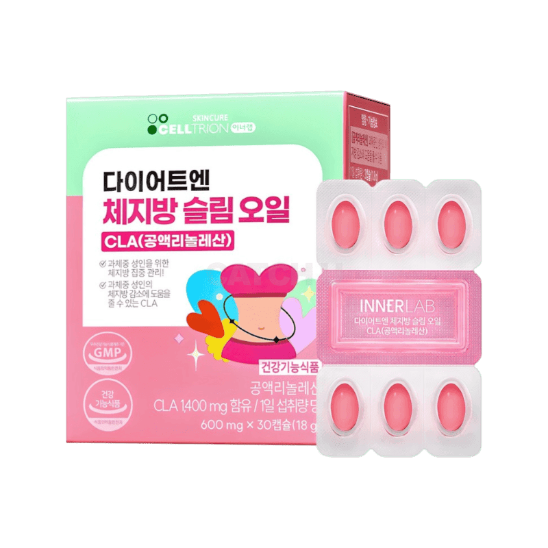셀트리온 이너랩 다이어트엔 체지방 슬림 오일 CLA, 30정, 1개