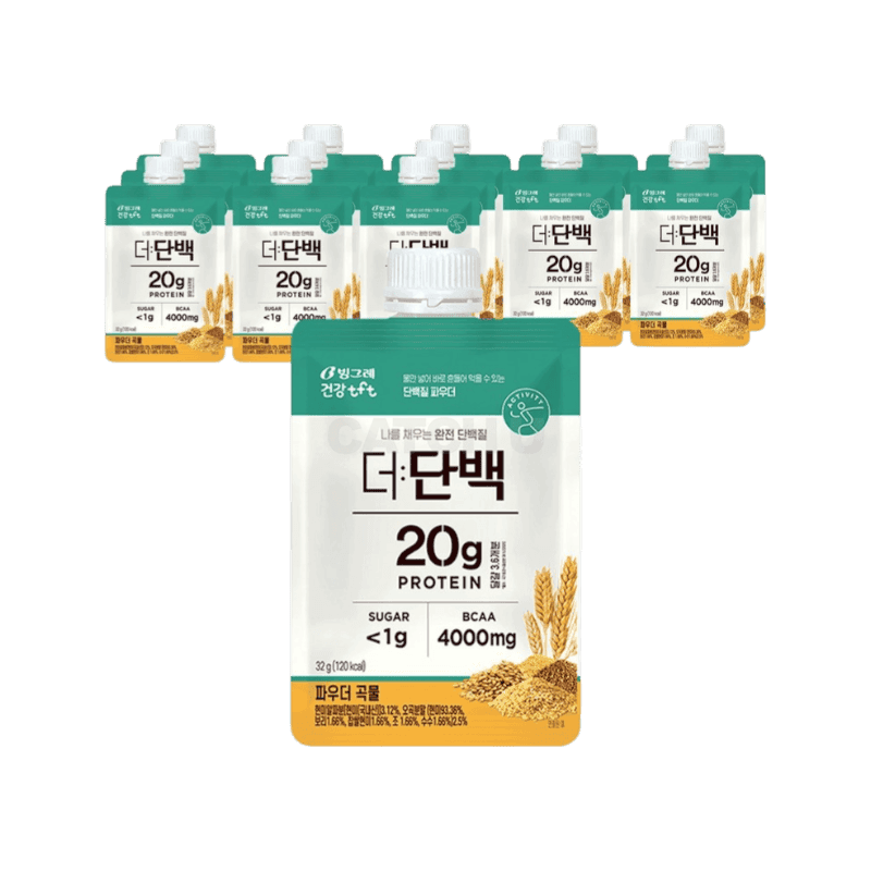 더단백 파우더 곡물 프로틴, 32g, 14개