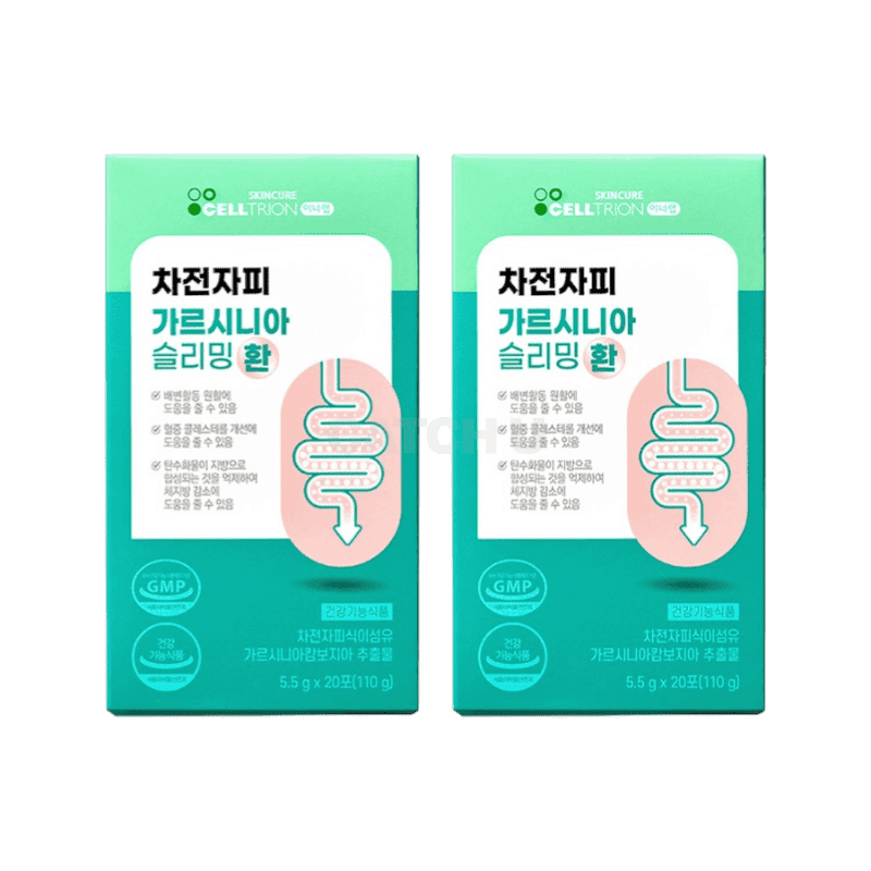 이너랩 차전자피 슬리밍 환 가르시니아, 110g, 2개