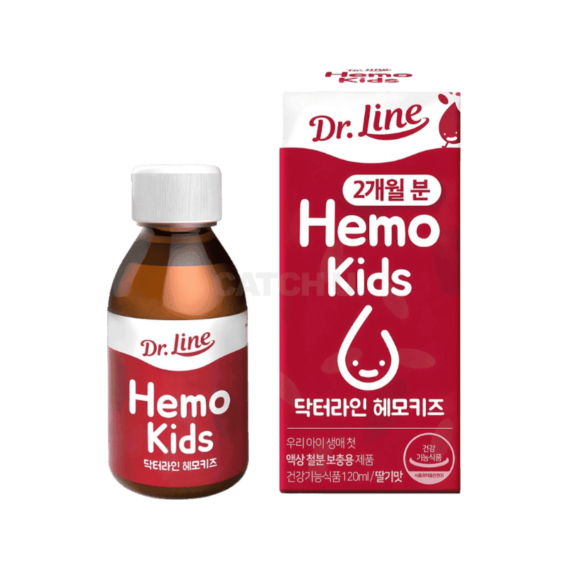 닥터라인 헤모키즈 맛있는 딸기맛 유아철분제, 120ml, 1개