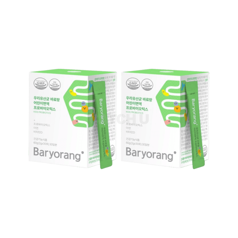 바료랑 우리유산균 어린이면역 프로바이오틱스, 60g, 2개