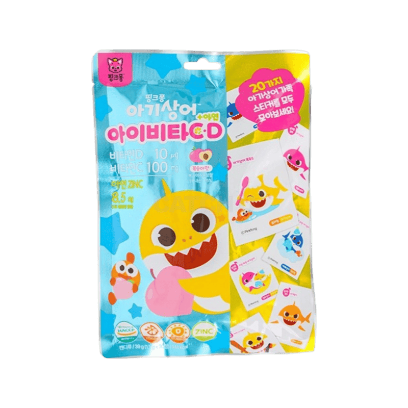핑크퐁 아이비타C D 아연 39g, 30정, 1개