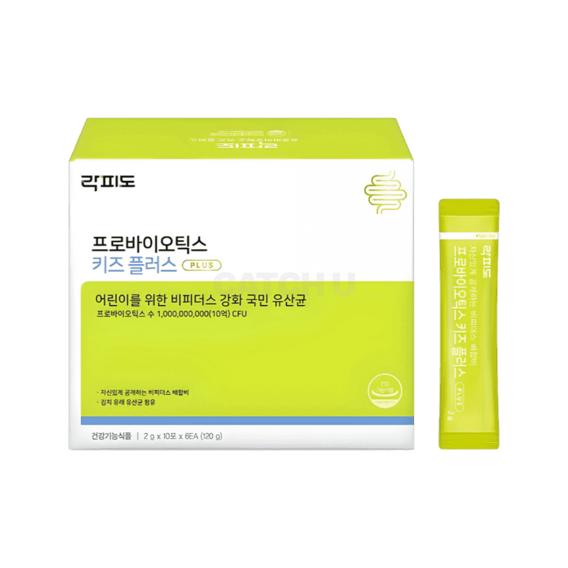 락피도 프로바이오틱스 키즈 플러스 60p, 120g, 1개