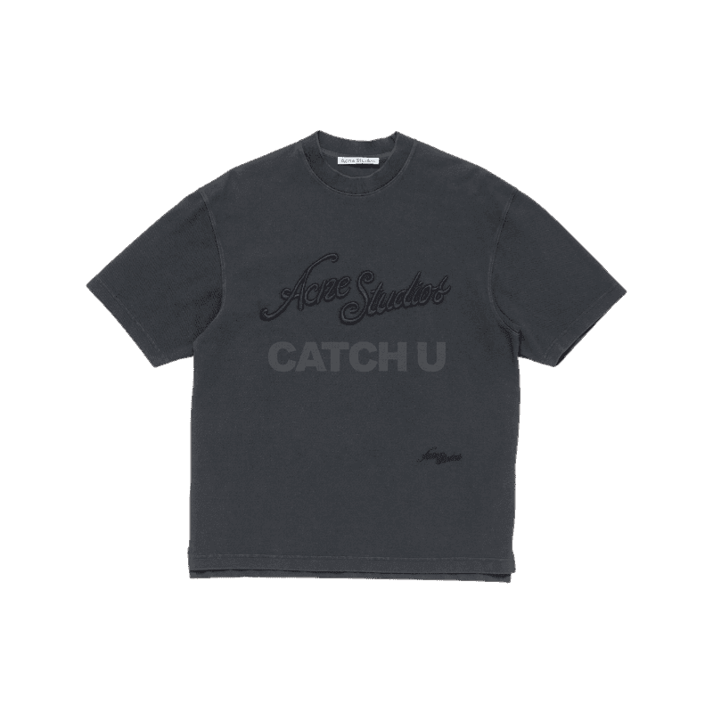 아크네스튜디오 로고 티셔츠 - 릴랙스핏 CL0345-BM0