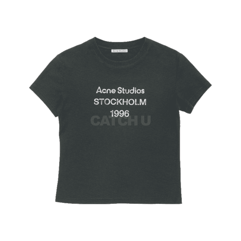 아크네스튜디오 로고 티셔츠 CL0395-BM0