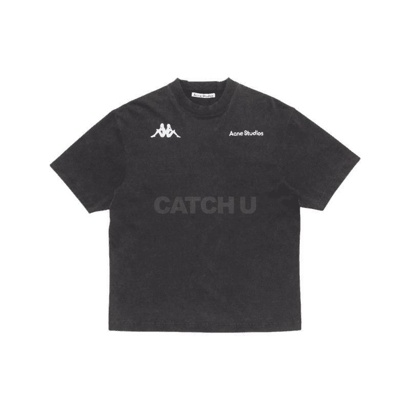 아크네스튜디오 반소매 로고 티셔츠 - ACNE STUDIOS X KAPPA CL0325-900