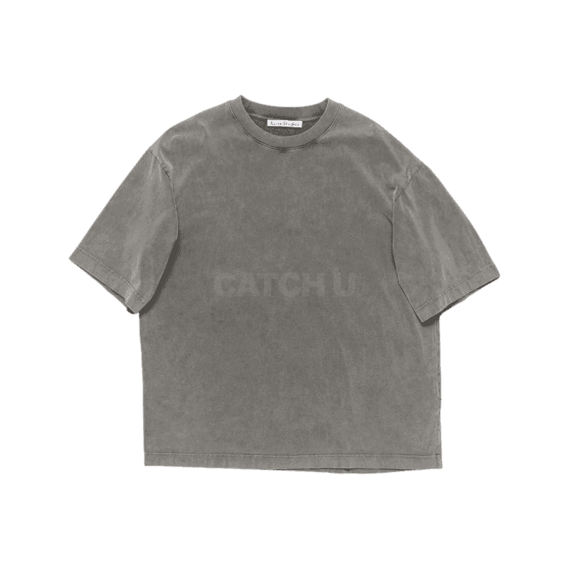 아크네스튜디오 크루넥 티셔츠 - 릴랙스 핏 CL0218-BM0