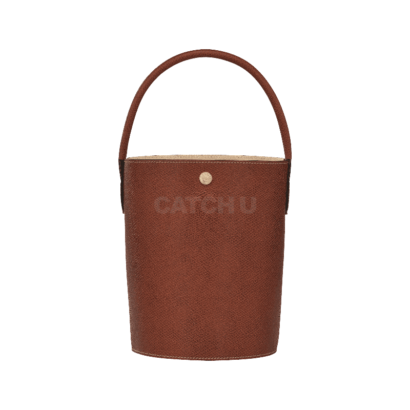 롱샴 에퓌르 S 버킷 백 브라운 - 가죽 10161HYZ035
