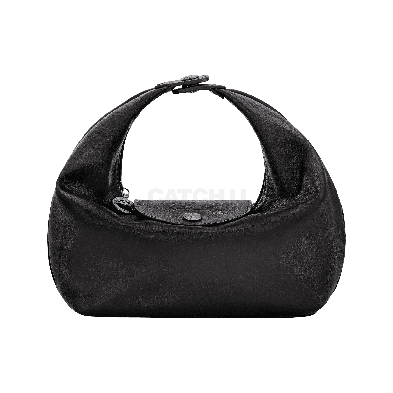 롱샴 르 플리아쥬 Xtra XS 탑 핸들백 블랙 - 가죽 10291987001